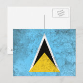Saint Lucia Briefkaart (Voorkant / Achterkant)