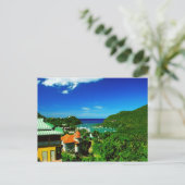 Saint Lucia Briefkaart (Staand voorkant)