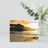 Saint Lucia Briefkaart (Staand voorkant)