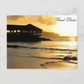 Saint Lucia Briefkaart (Voorkant)