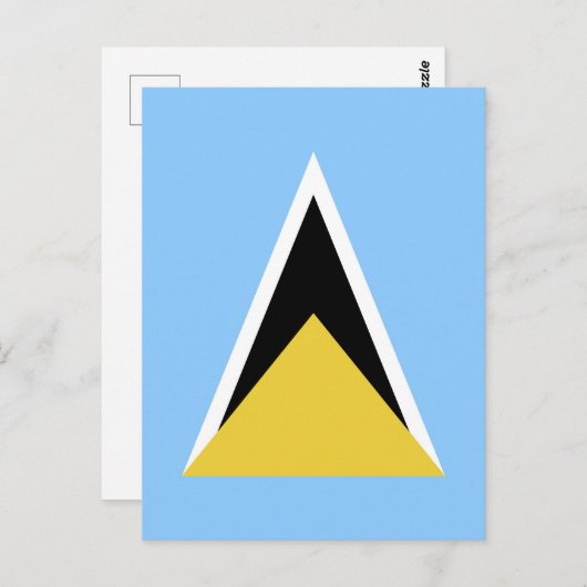 Saint Lucia Briefkaart (Voorkant / Achterkant)