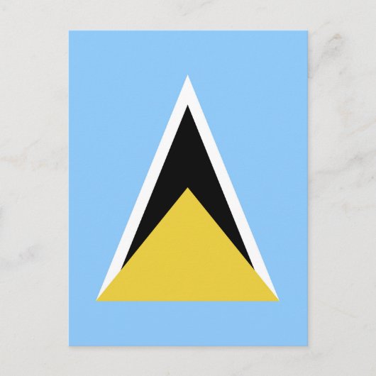 Saint Lucia Briefkaart (Voorkant)