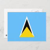 Saint Lucia-Briefkaart Briefkaart (Voorkant / Achterkant)
