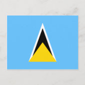 Saint Lucia-Briefkaart Briefkaart (Voorkant)