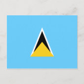 Saint Lucia-Briefkaart Briefkaart (Voorkant)