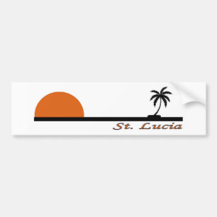 Saint Lucia Bumpersticker