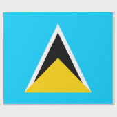 Saint Lucia Cadeaupapier (Vlak)
