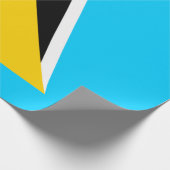 Saint Lucia Cadeaupapier (Hoek)