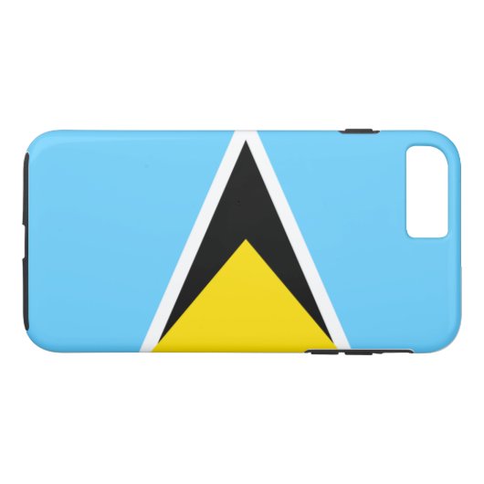 Saint Lucia Case-Mate iPhone Case (Achterkant (Horizontaal))