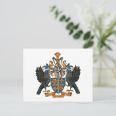 Saint Lucia Coat of Arms Briefkaart (Staand voorkant)