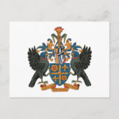 Saint Lucia Coat of Arms Briefkaart (Voorkant)