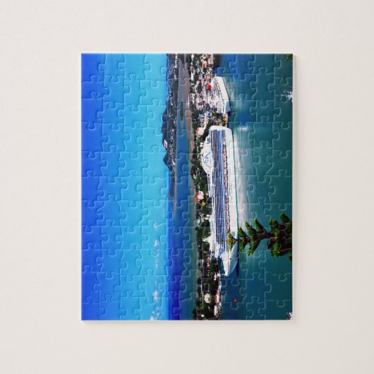 Saint Lucia, cruiseschip Legpuzzel (Verticaal)