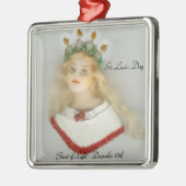 Saint Lucia Day 168 JL Biel Metalen Ornament (Links)