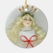 Saint Lucia Day 177 JL Biel Keramisch Ornament (Achterkant)