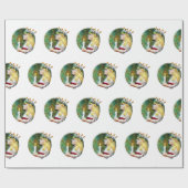 Saint Lucia Day Gift Wrapping Paper 2013 JL Biel Cadeaupapier (Vlak)