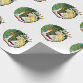 Saint Lucia Day Gift Wrapping Paper 2013 JL Biel Cadeaupapier (Hoek)