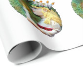 Saint Lucia Day Gift Wrapping Paper 2013 JL Biel Cadeaupapier (Rol Hoek)