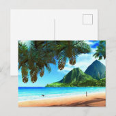 Saint Lucia de Pitons Briefkaart (Voorkant / Achterkant)