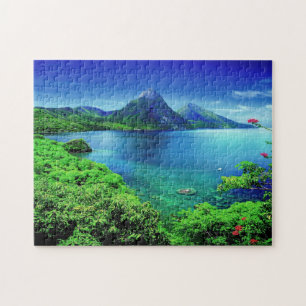 Saint Lucia de Pitons Legpuzzel