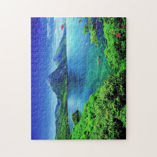 Saint Lucia de Pitons Legpuzzel (Verticaal)