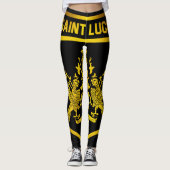 Saint Lucia Emblem Leggings (Voorkant)