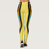 Saint Lucia Flag Leggings (Achterkant)