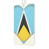 Saint Lucia Flag Luchtverfrisser