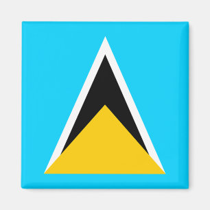 Saint Lucia Flag Magneet