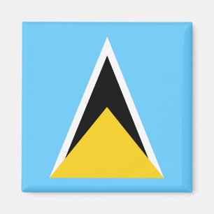 Saint Lucia Flag Magneet