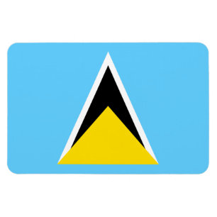 Saint Lucia Flag Magneet
