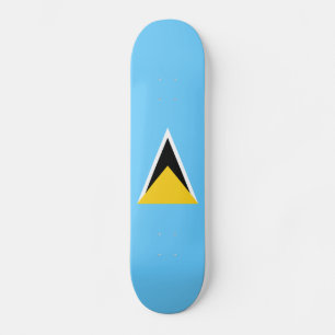 Saint Lucia Flag Persoonlijk Skateboard