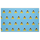 Saint Lucia Flag Stof (Fat Quarter)