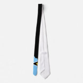 Saint Lucia Flag Stropdas (Achterkant)