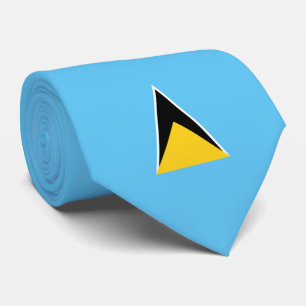 Saint Lucia Flag Stropdas