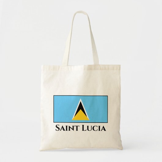 Saint Lucia Flag Tote Bag (Voorkant)