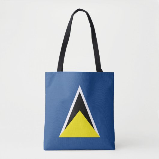 Saint Lucia Flag Tote Bag (Voorkant)