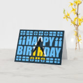 Saint Lucia Flag Verjaardag Kaart (Gele Bloem)