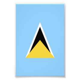 Saint Lucia Foto Afdruk