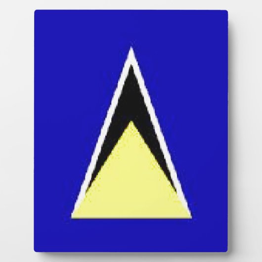 Saint Lucia Fotoplaat (Voorkant)