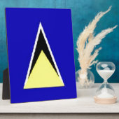 Saint Lucia Fotoplaat (Zijkant)