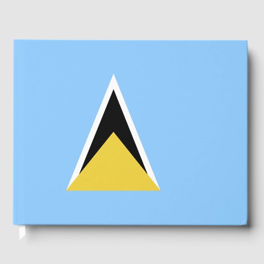 Saint Lucia Gastenboek (Voorkant)