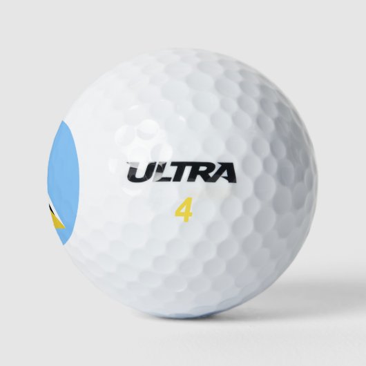 Saint Lucia Golfballen (Logo)