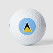 Saint Lucia Golfballen (Voorkant)