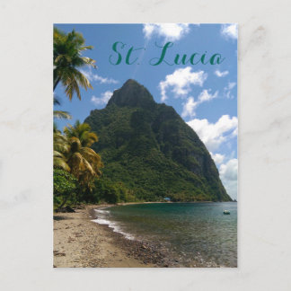 Saint Lucia Gros Piton Briefkaart