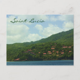 Saint Lucia Hillside Village Briefkaart