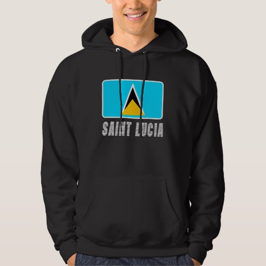 Saint Lucia Hoodie (Voorkant)