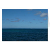 Saint Lucia Horizon Blue Ocean (Voorkant Horizontaal)