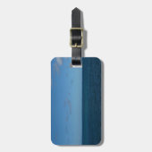 Saint Lucia Horizon Blue Ocean Bagagelabel (Voorkant verticaal)