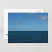 Saint Lucia Horizon Blue Ocean Briefkaart (Voorkant / Achterkant)