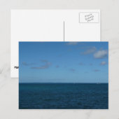 Saint Lucia Horizon Blue Ocean Briefkaart (Voorkant / Achterkant)